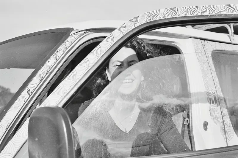 Portrait — Cassandra plage