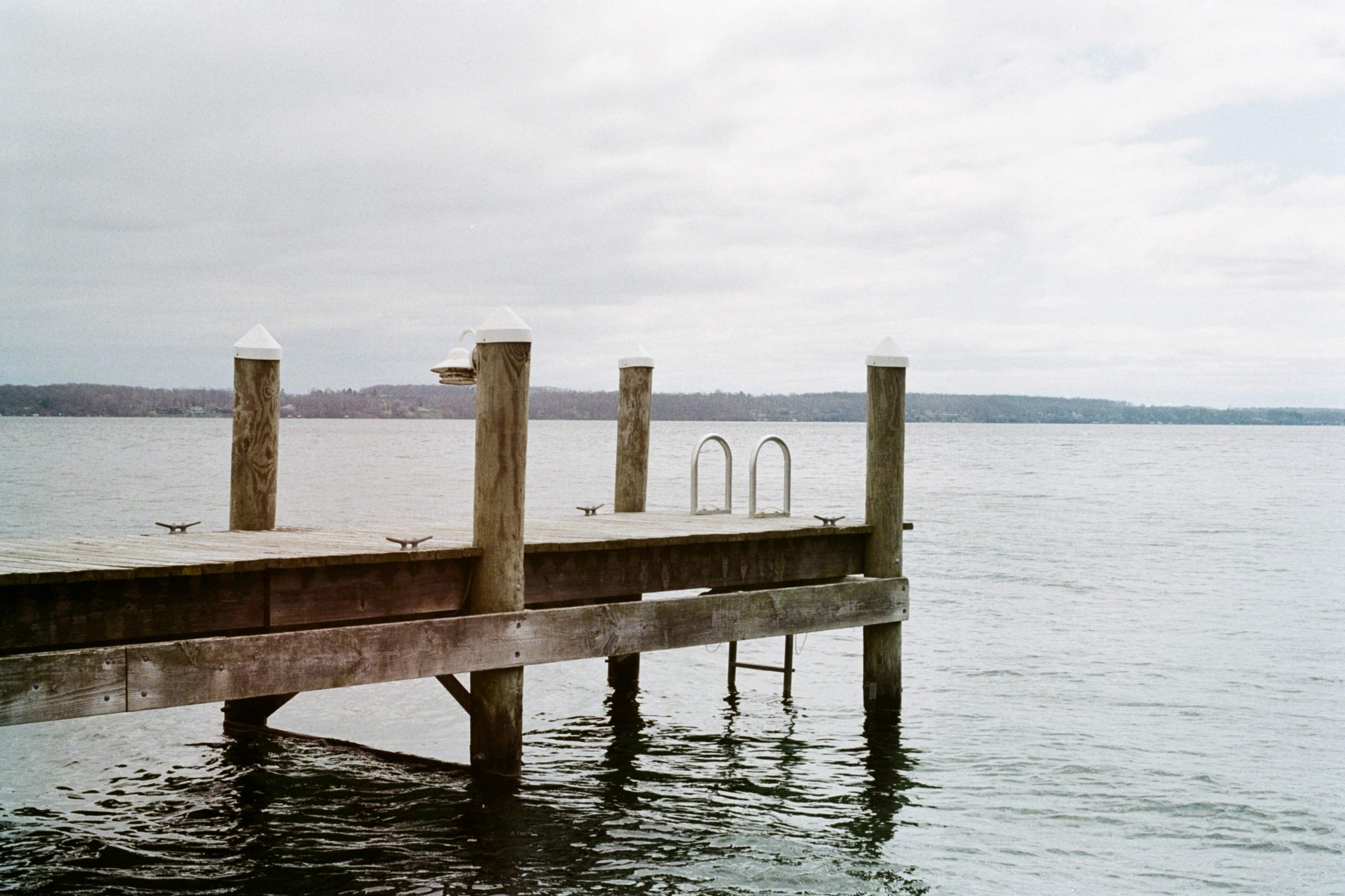 Pier by the fingers lakes