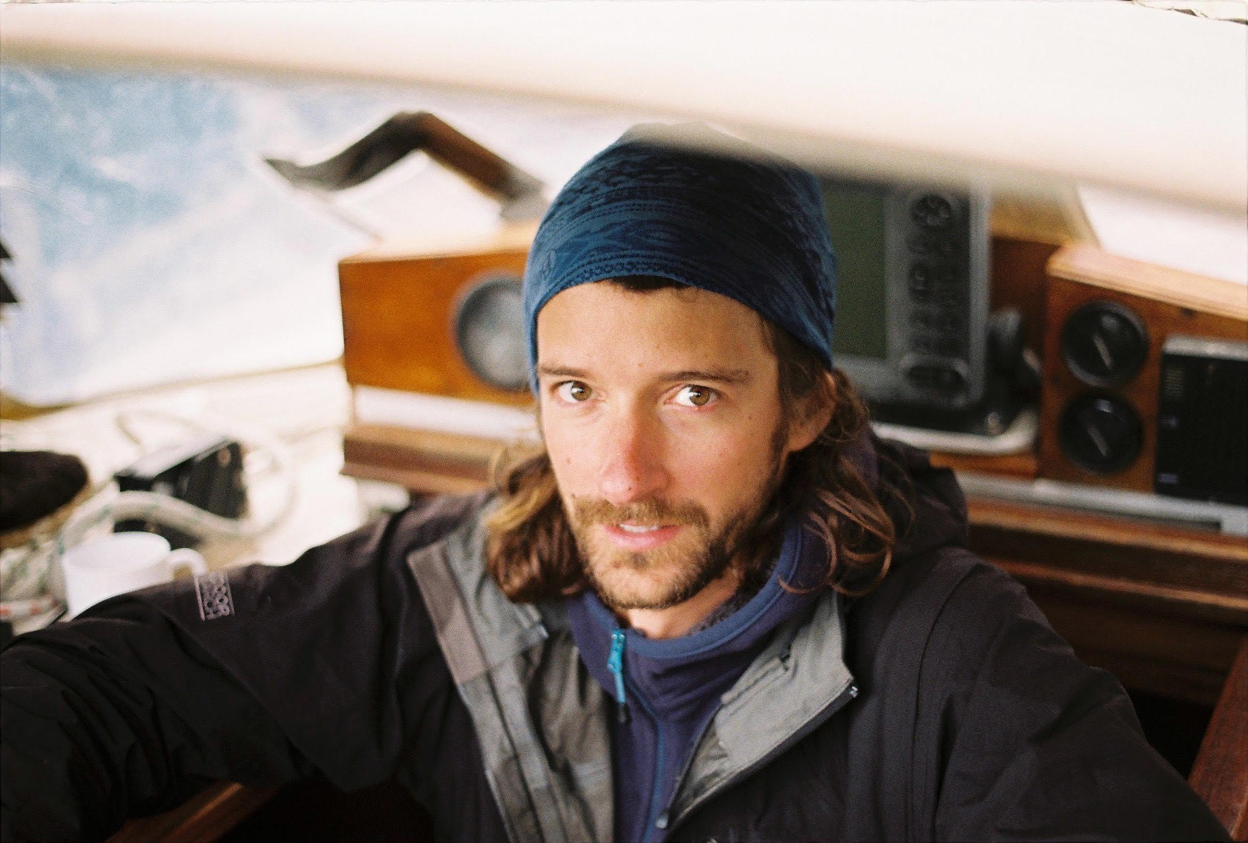 Inside boat cabin